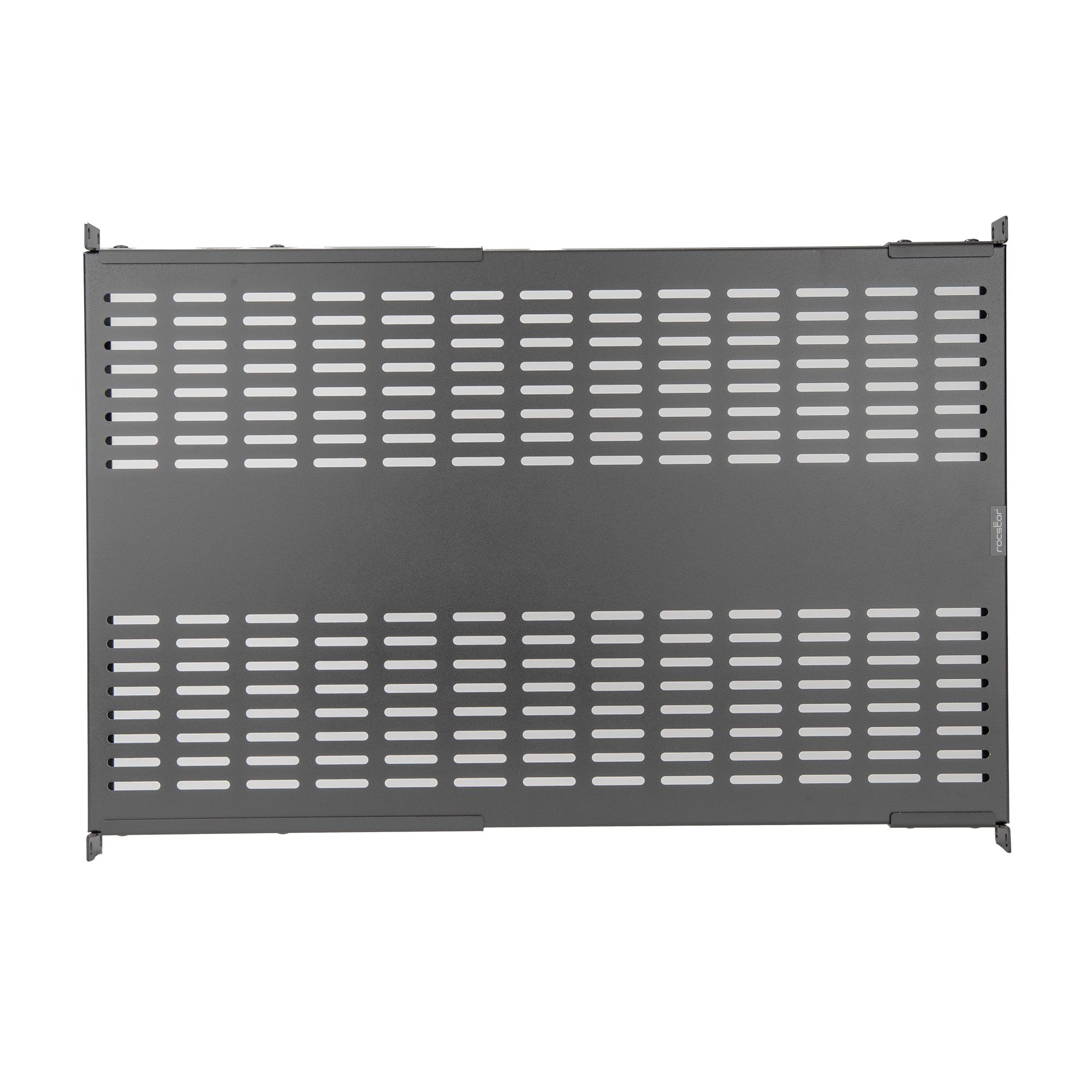 1U Universal Adjustable Mounting Depth Vented Steel Rack Shelf – 265lbs ...
