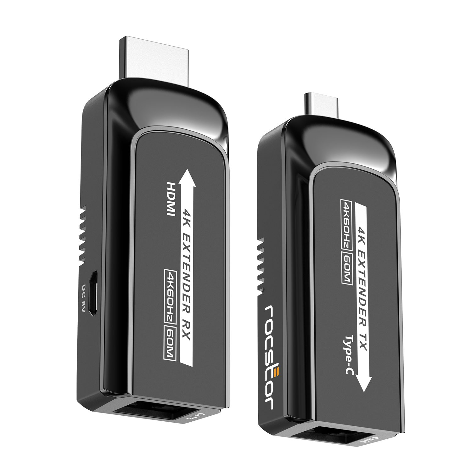 4K120Hz USBC HDMI Extender over CAT6/CAT6a/Cat7 Cable Up to 197ft