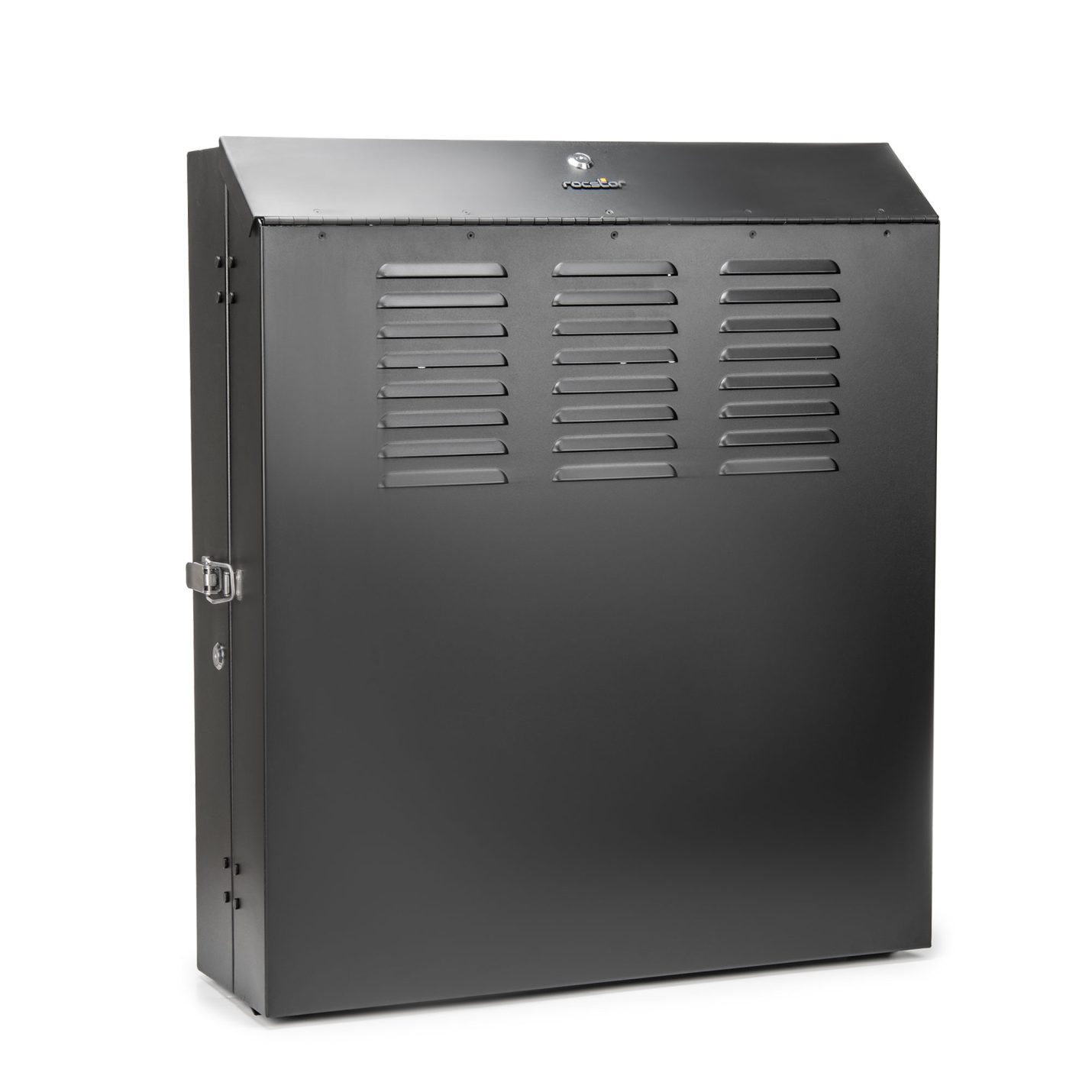 SolidRack 4U Low-Profile Vertical-Mount Switch-Depth Wall-Mount Rack ...