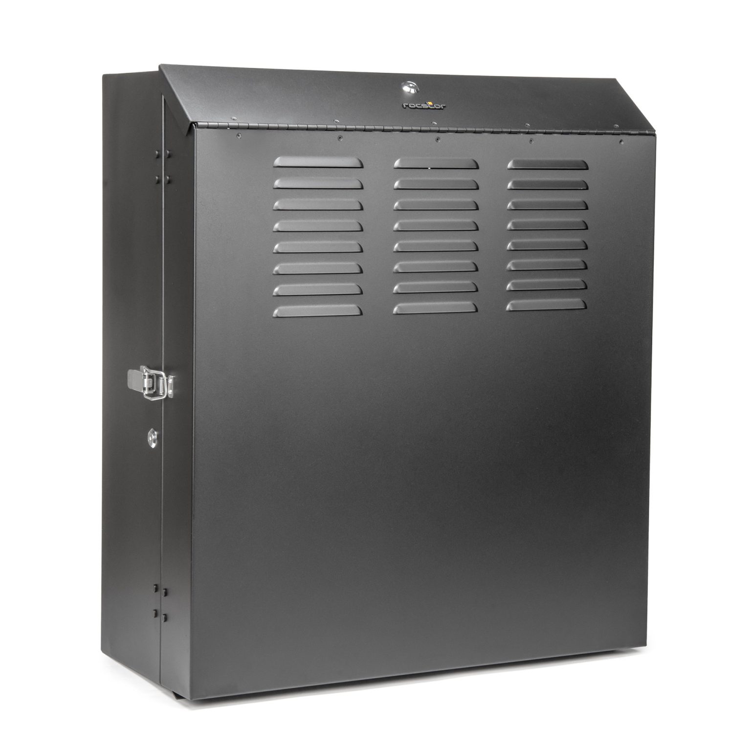 SolidRack 6U Low Profile Vertical Mount Switch-Depth Wall-Mount Rack ...