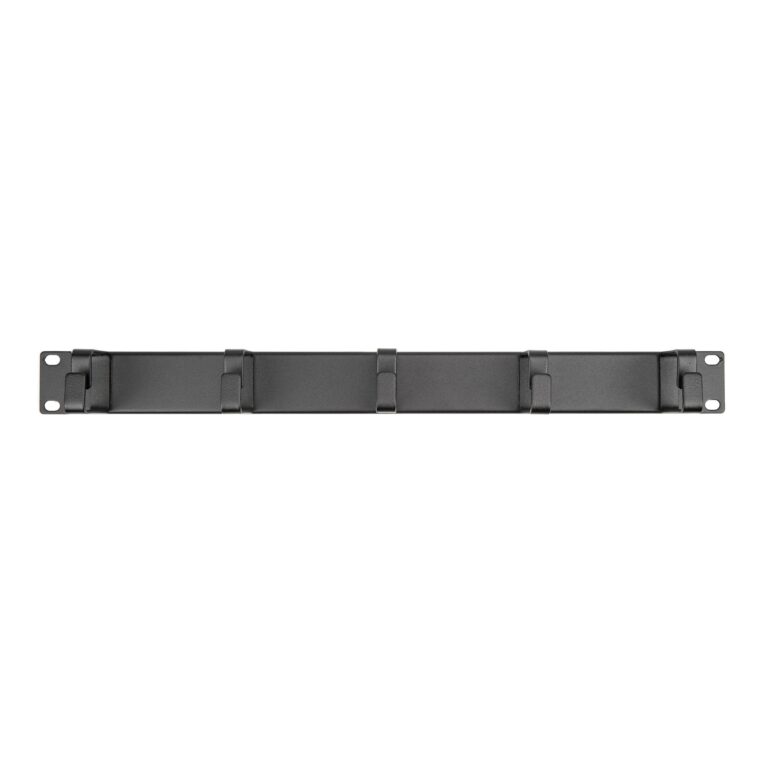 1U 19in Metal Rack mount Cable Management Panel – Black – rocstor.com