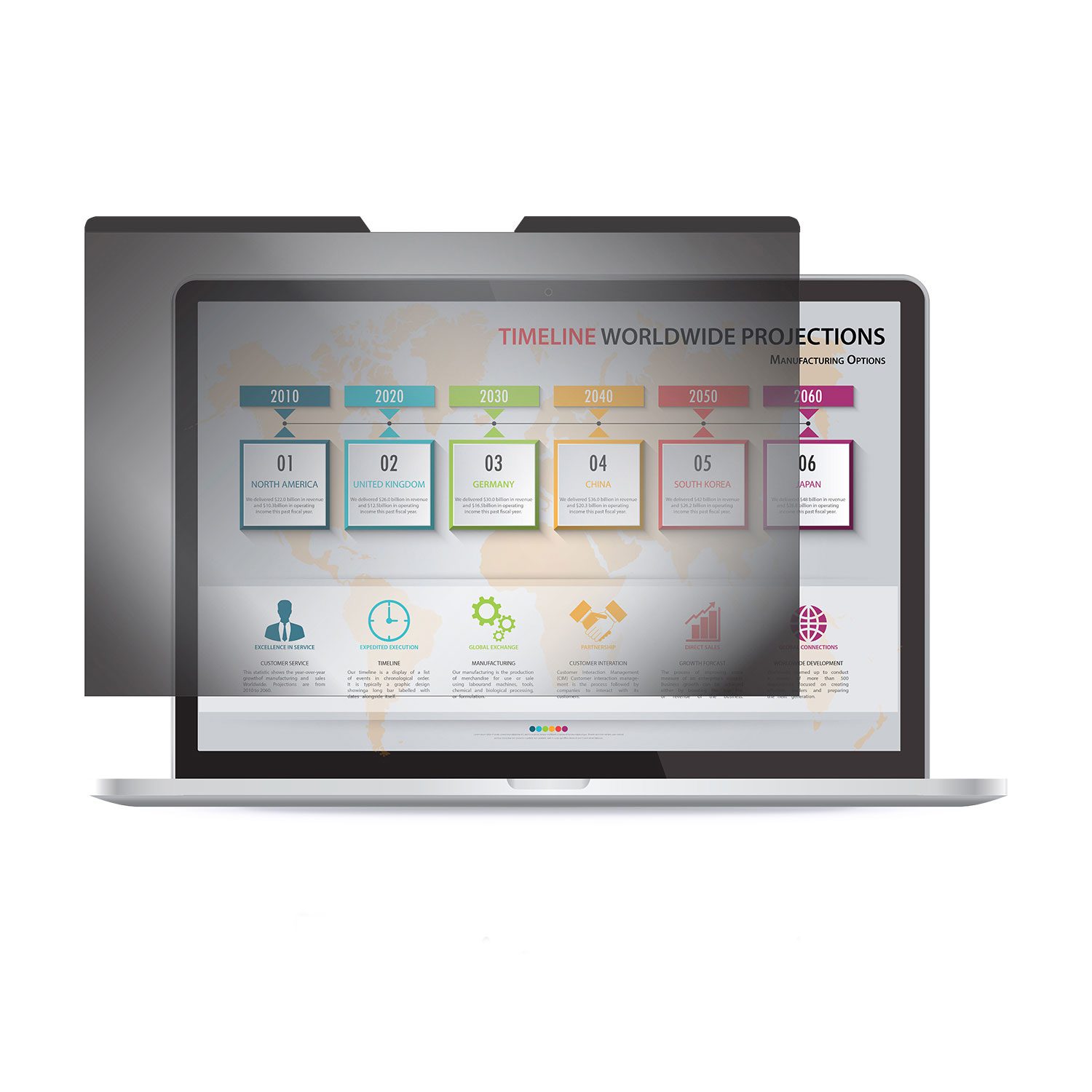 PrivacyView™ Premium Magnetic Privacy Filter for Macbook Pro