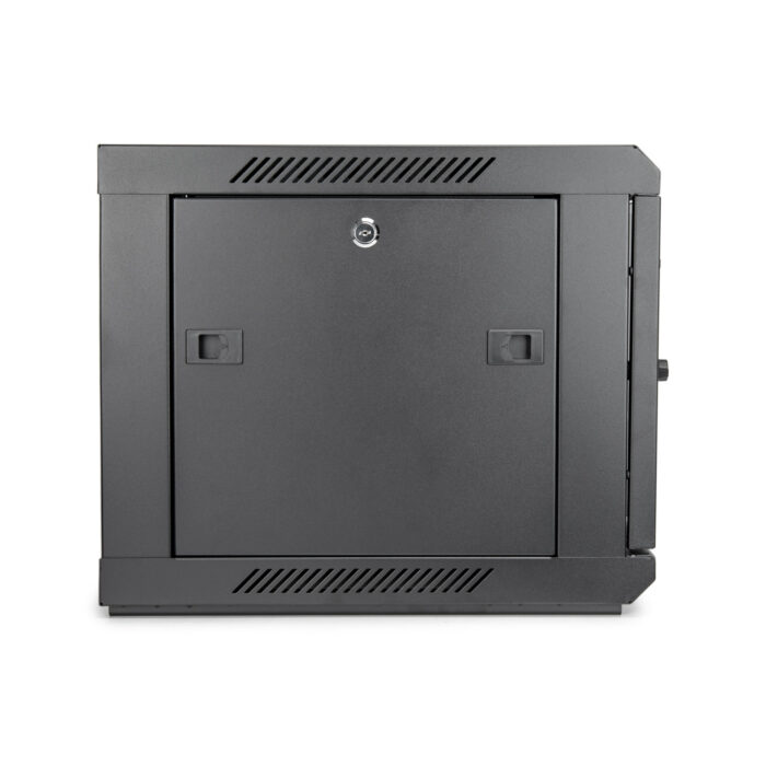 SolidRack 6U Wall Mount Rack Enclosure With Tempered Glass Window
