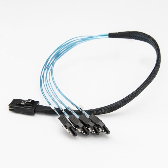 くっしーページ Rocstor 20in/50cm Serial Attached SCSI SAS Cable-SFF-8087 to