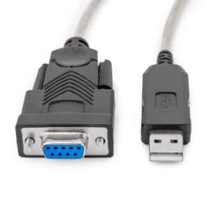 USB to Serial Null Modem RS232 DB9 Serial Adapter Cable with FTDI USB ...