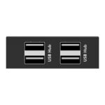 Y10G004-B1 4 Port USB 2.0 Over Cat5:Cat6:Cat6a Extender Bus powered 6