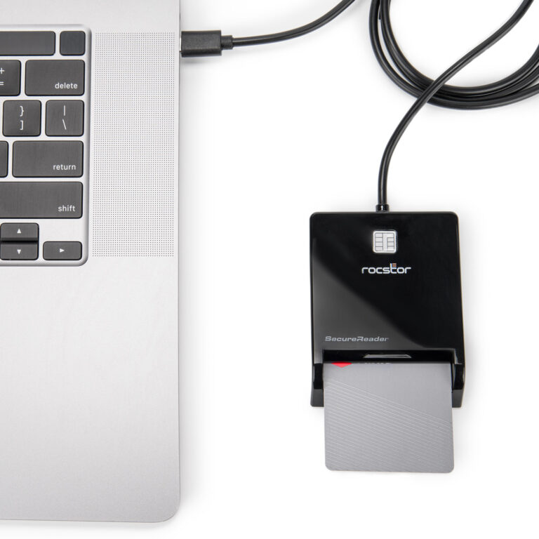 SecureReader CR15 USB-C Smart Card Reader – Common Access Card (CAC ...
