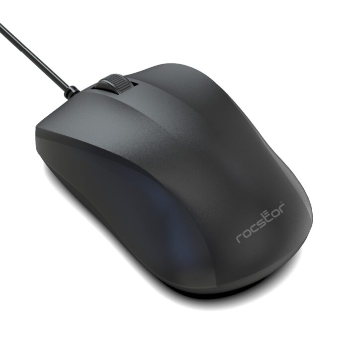 Premium M11 USB Wired Contoured Mouse – 1200 dpi High-definition