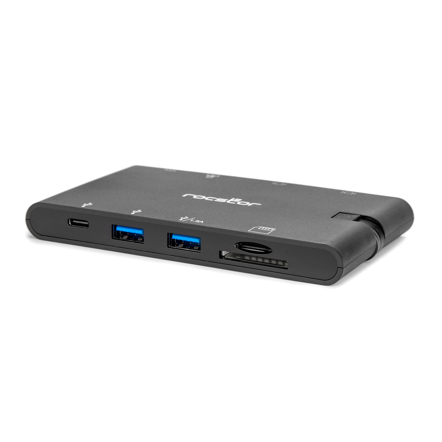 Y10A263-B1 Portable USB-C® Multiport Adapter, 2x USB-C, USB-A, HDMI, VGA, RJ45, SD Card11