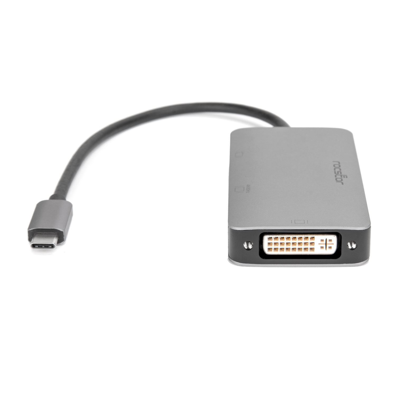 Y10A266-A1 USB-C Multiport Video Adapter 3-in-1, HDMI, VGA or DVI2